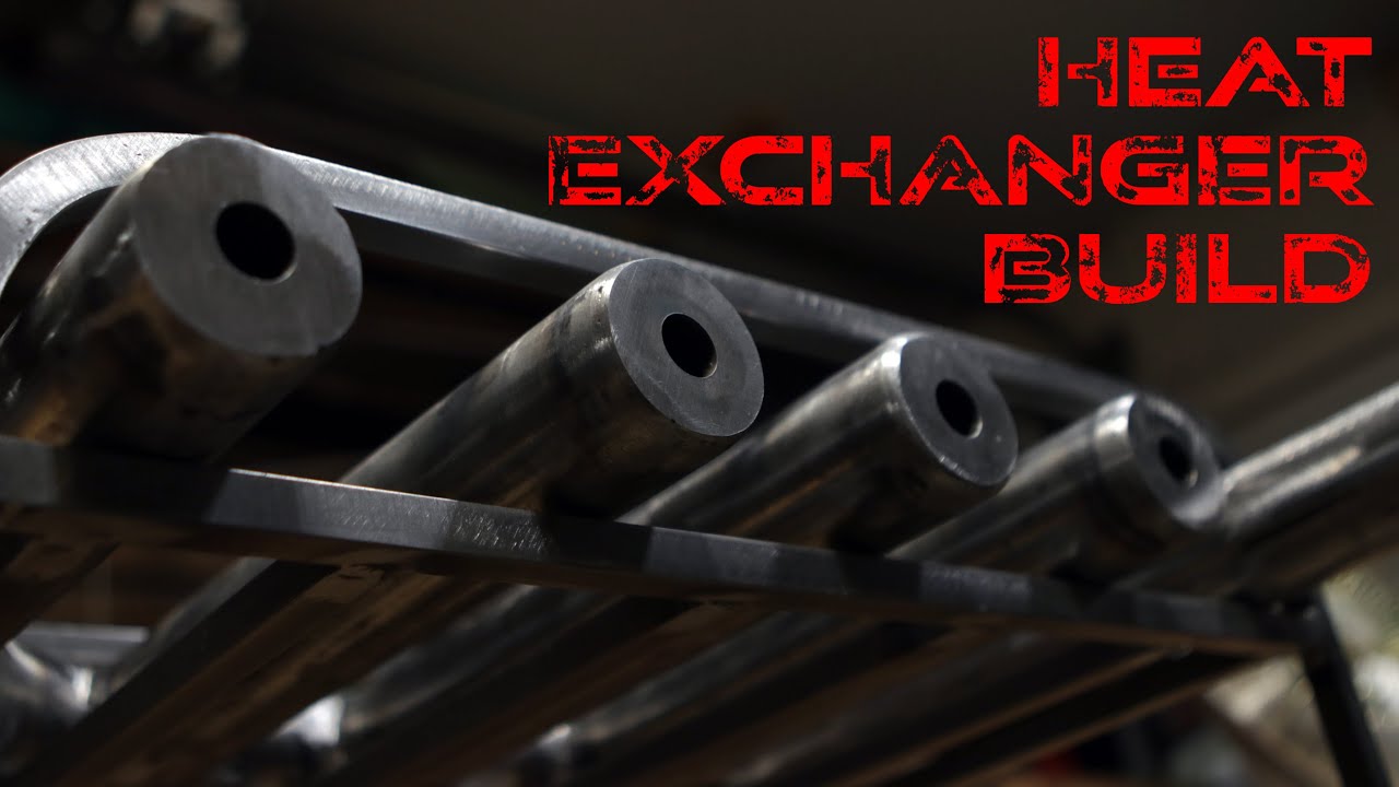Making your fireplace more efficient, heat exchanger build