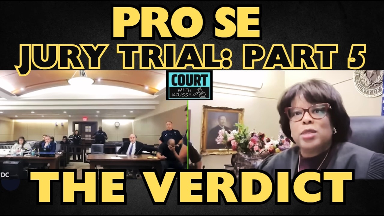 Jury Trial: PART 5 * Defendant Calls 1 Witness * Closing Statements * THE VERDICT Might Surprise You
