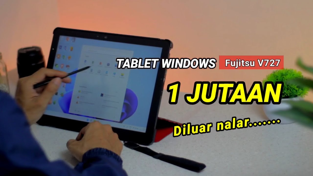 LAPTOP WINDOWS MURAH 1 JUTAAN TERBAIK 2026 | Tablet Fujitsu V727 RAM 8GB + Stylus