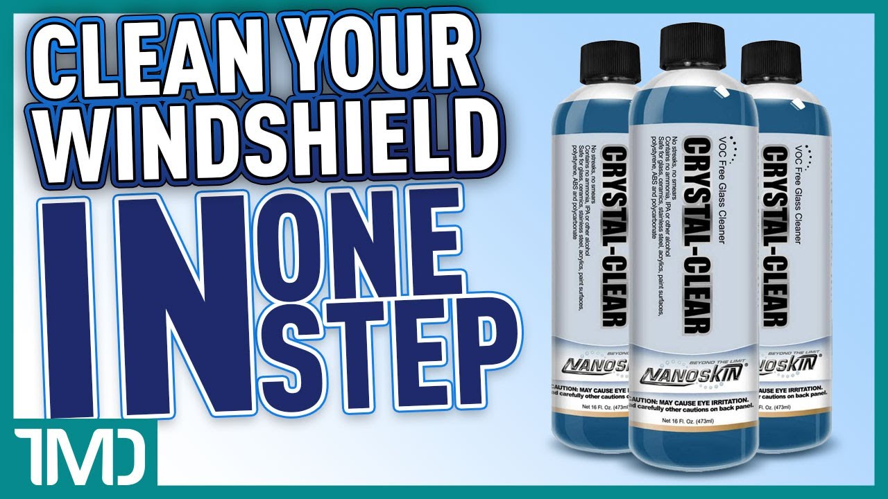 The BEST Auto Glass Cleaner!! | Clean the Inside of Your Windshield! | Crystal Clear from Nanoskin