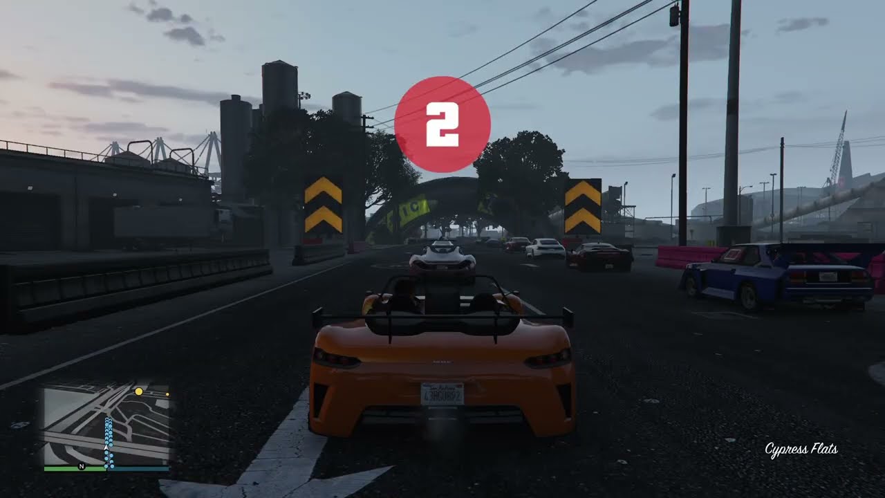 Perfect random GTA race!