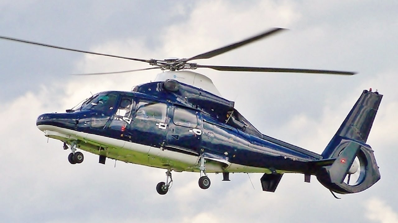 Eurocopter AS365 Dauphin - Amazing Take Off - Luxurious Eurocopter (Airbus Helicopter)