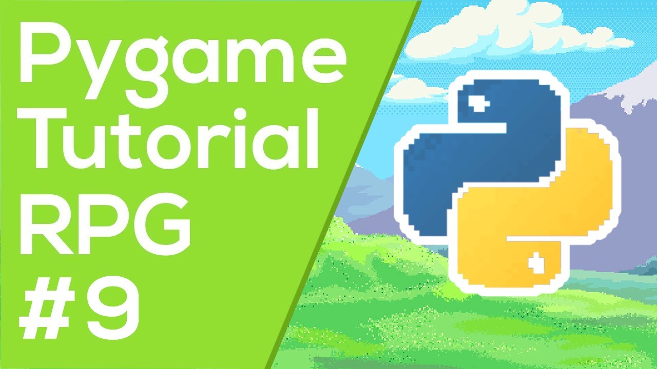 Меню Pygame/Вступительный экран — Учебное пособие по Pygame RPG №9
