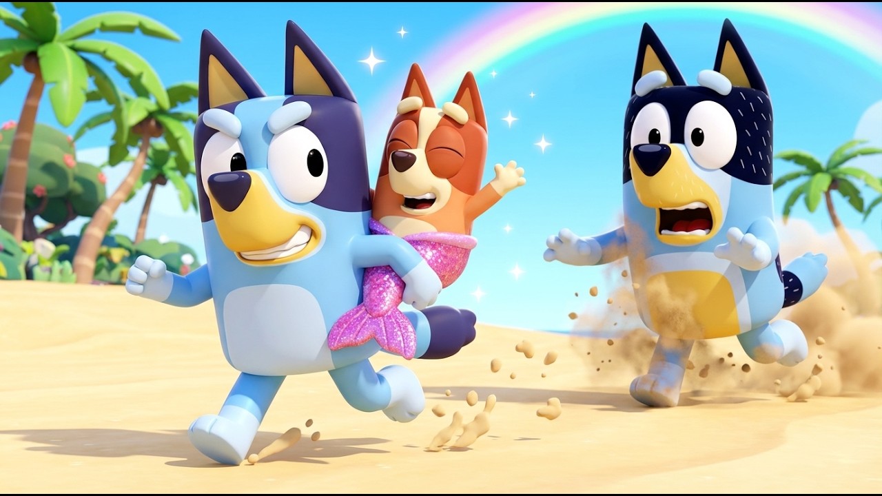Bluey and Bingo's DISASTROUS Talent Show Act Goes Wrong! (Dad Freaks Out) 🚨 | Funny Animation