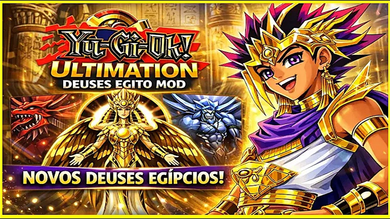 YU-GI-OH FORBIDDEN MEMORIES 2 MOD ULTIMATION DEUSES DO EGITO 🔥#yugiohduelmonsters