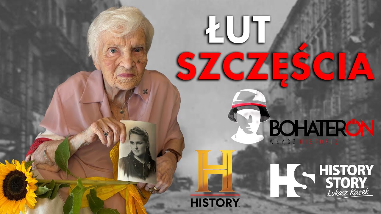 Łut Szczęścia-Powstanie Warszawskie Halina Rogozińska pseudonim "Mala" "Niebieska" rocznik 1926