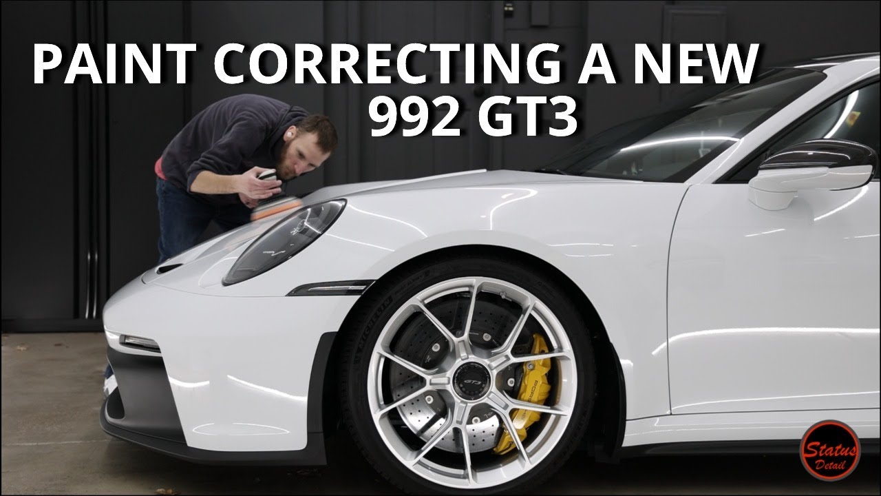 Does A New Car Need Paint Correction | 992 GT3 Carrera White
