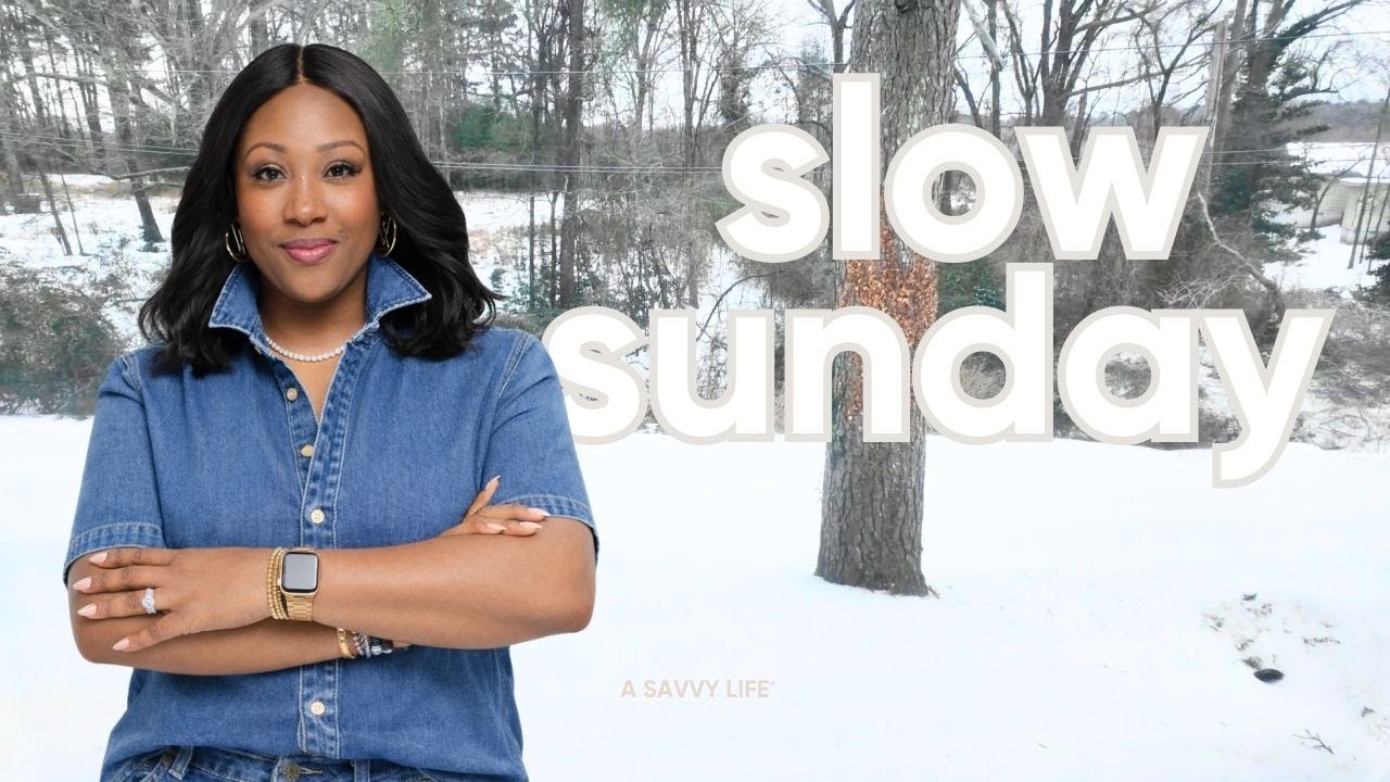 Quiet Sunday Vlog | Church Online, Planner Time & Cozy Family Day