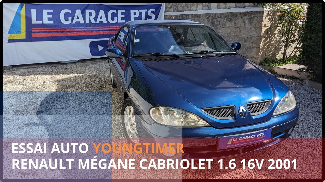 TEST AUTO YOUNGTIMER - RENAULT MÉGANE CABRIOLET 1.6 16V PRIVILÈGE - 2001