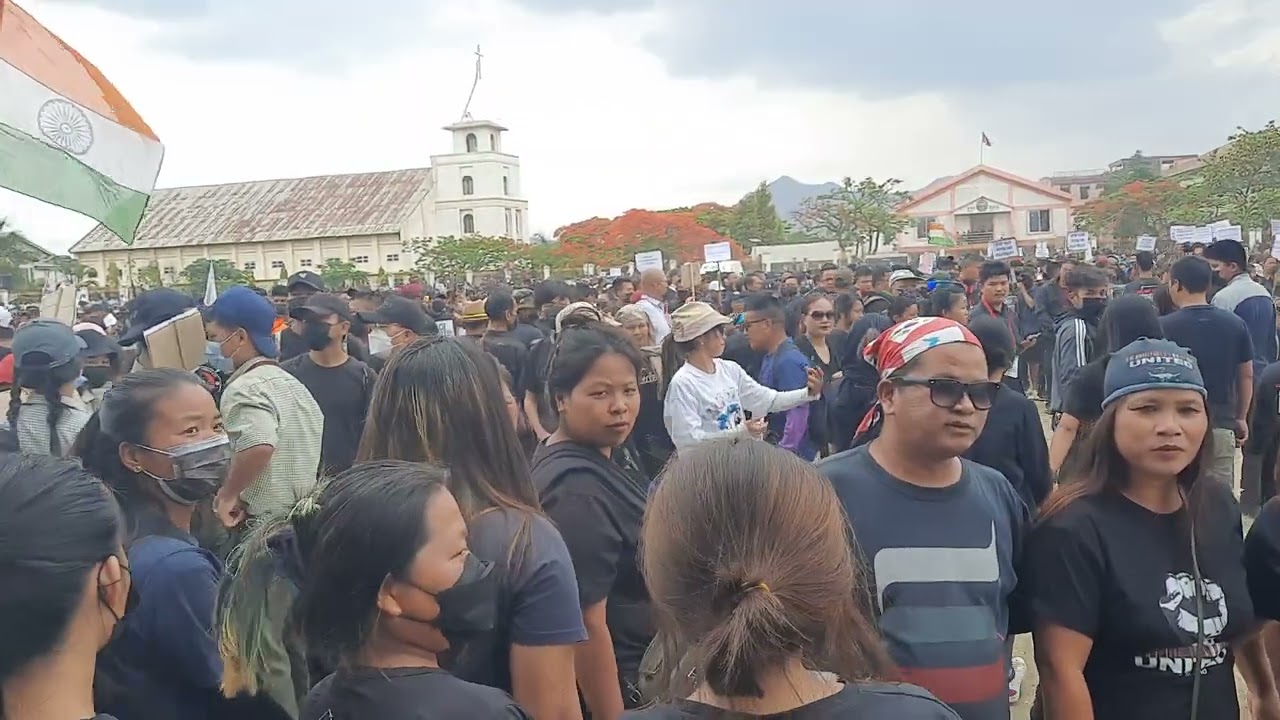 PUBLIC RALLY AGAINST MEITEI ST DEMAND| 1.2 Lakhs Gathering in Solidarity March| Lamka