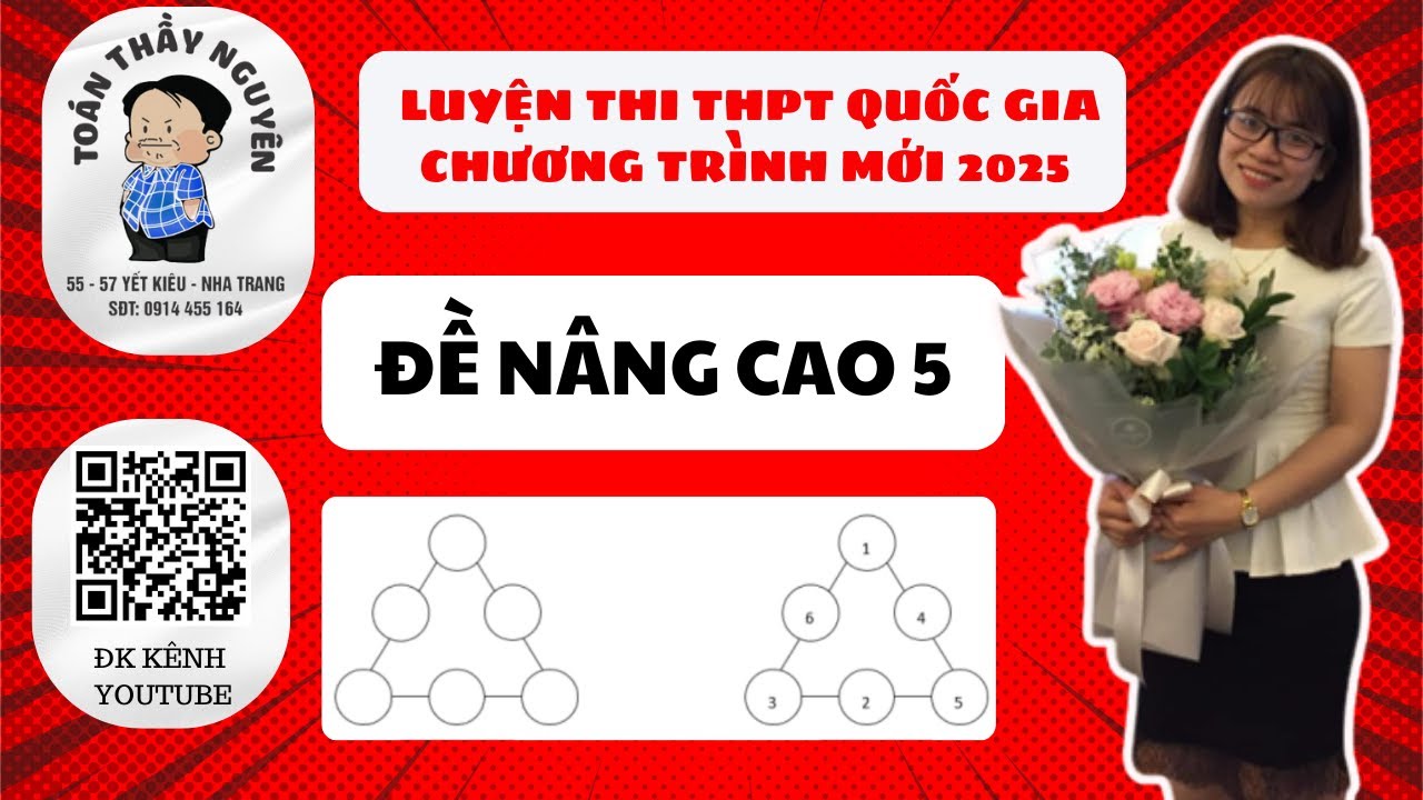 LUYỆN THI THPT QUỐC GIA || ĐỀ 5 NÂNG CAO (CÓ ĐỀ TRONG PHẦN MÔ TẢ)