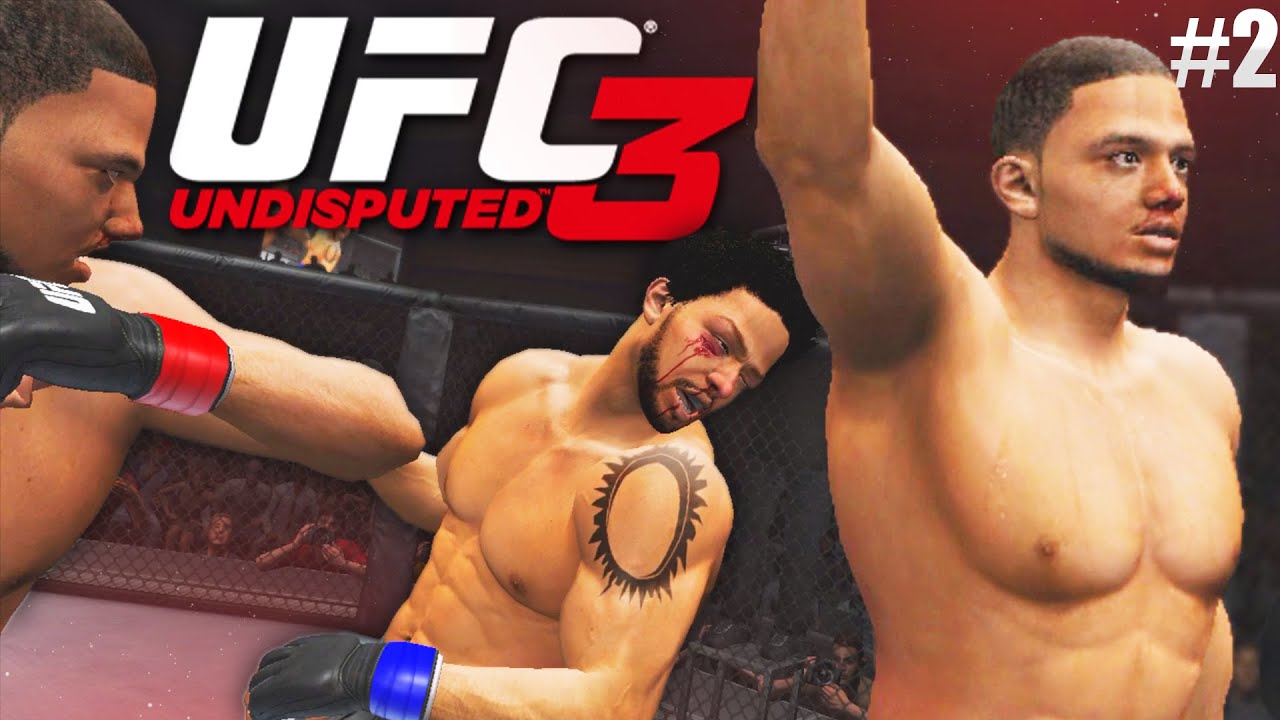 UFC Undisputed 3 - Biggest Comback In WFA Title Fight! Bloody KO! Career Mode #2
