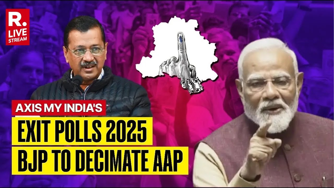 Delhi Election Results 2025: Axis My India Exit Poll Predicts Absolute Majority For BJP in Delhi