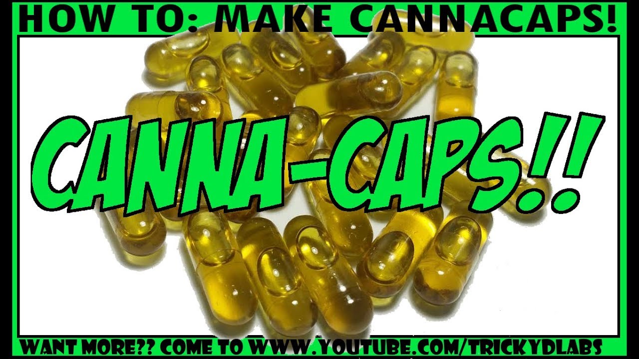 How To Make CannaCaps at Home! CHEAP and EASY!