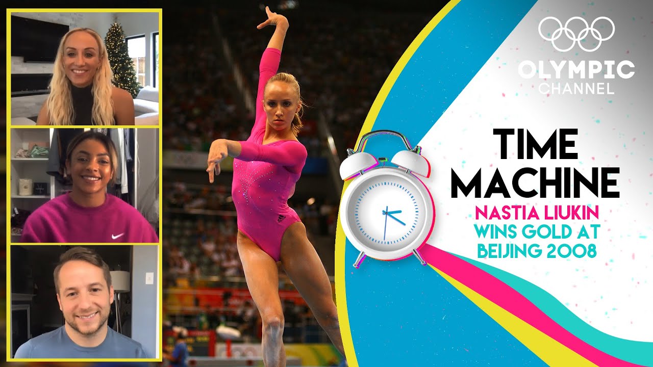 Nastia Liukin takes us back to Beijing 2008 ft. Ellie Downie | Time Machine