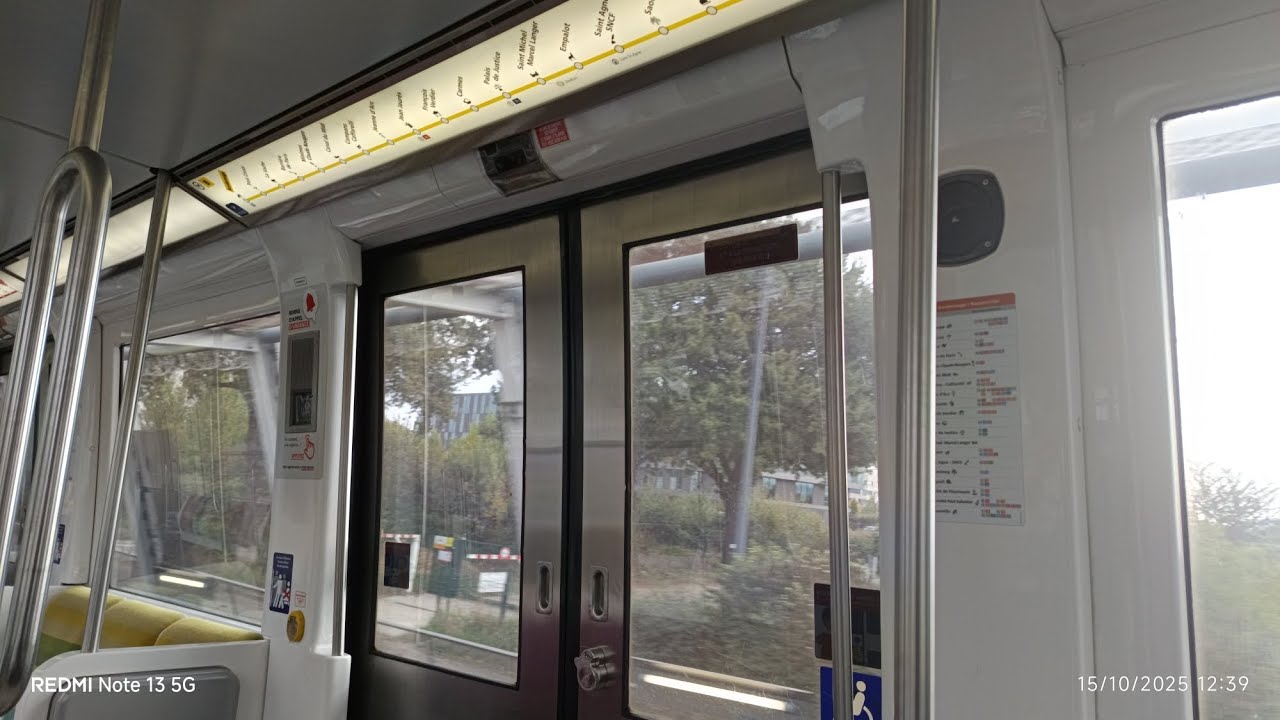 TISSÉO TRAJET 📹 EN MÉTRO LIGNE A 🟥 JUSQU'À BALMA GRAMONT FT RAMESXXL 