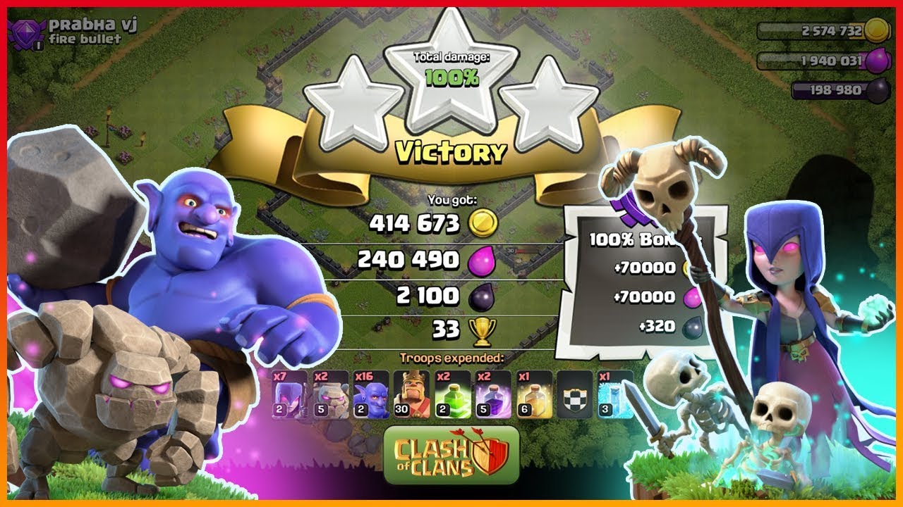 BoWitch th10 - Lets try and learn! - Clash of Clans Ep13