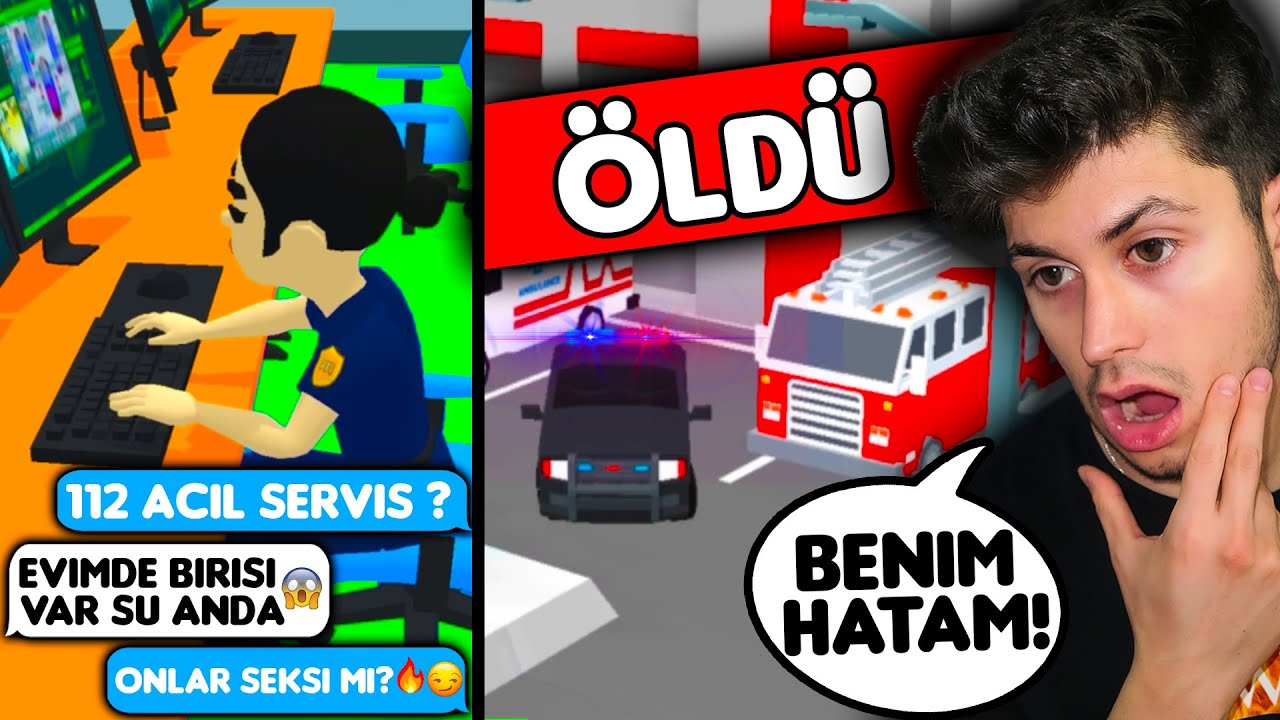 😱BENİM YÜZÜMDEN ÖLDÜ 🚑112 Acil Servis Oyunu