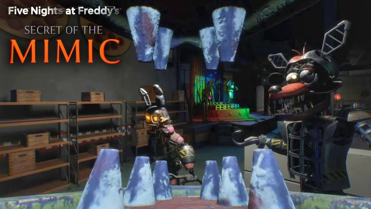 Freddy Fazbear's Pizzaria in FNAF: SECRET OF THE MIMIC (4K60FPS)