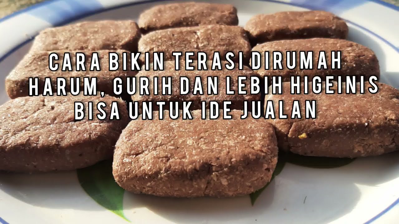CARA BIKIN TERASI UDANG SEGAR TANPA PEWARNA DAN PENGAWET LEBIH HIGIENIS/BISA UNTUK IDE JUALAN
