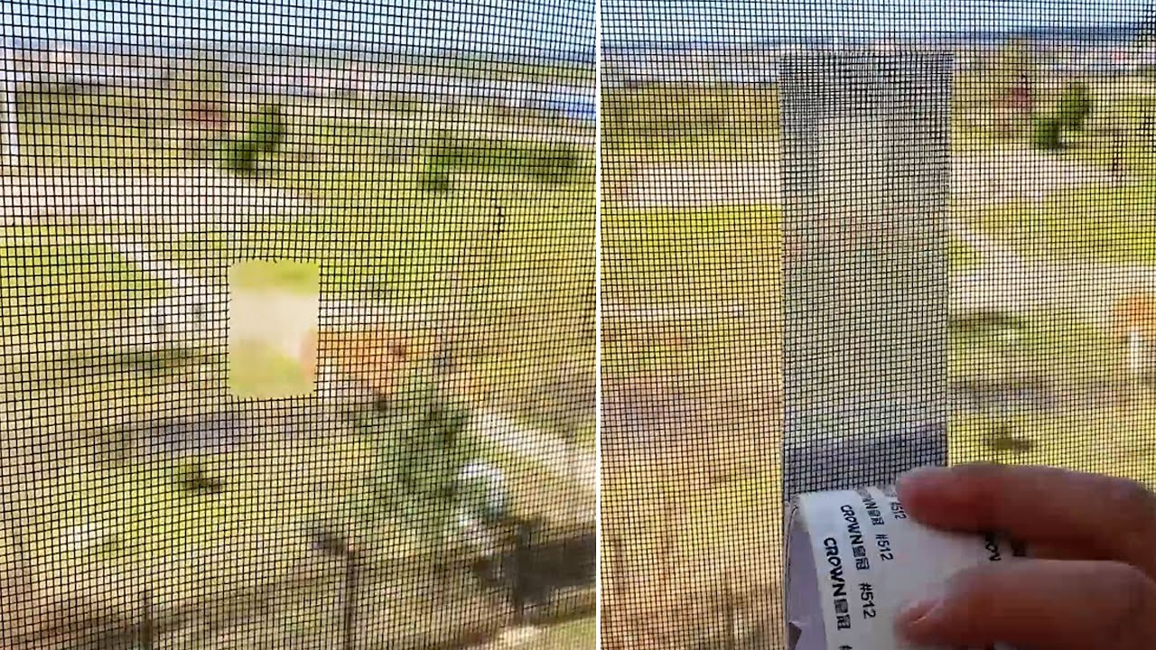 How to Repair Window Screen 2021