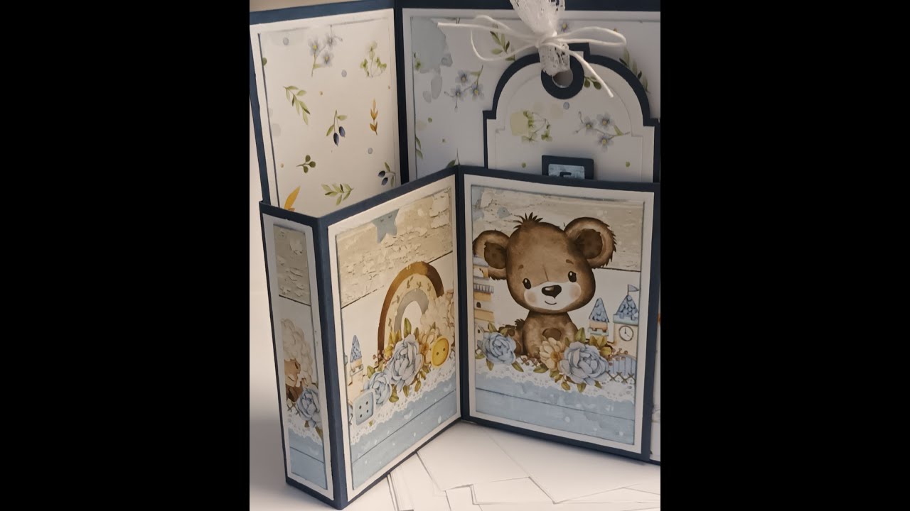 Fun Fold babykaart