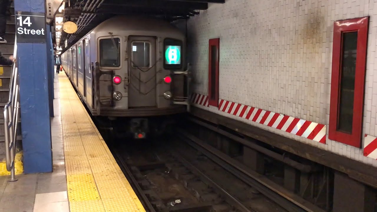 New York, New York - 4, 5, & 6 Trains at the 14th Street - Union Square Station (2021)