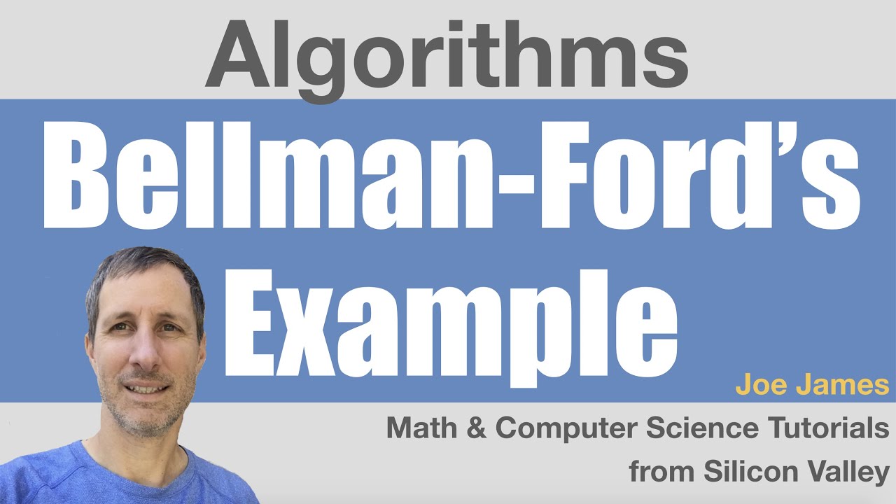 Bellman Ford Algorithm Example