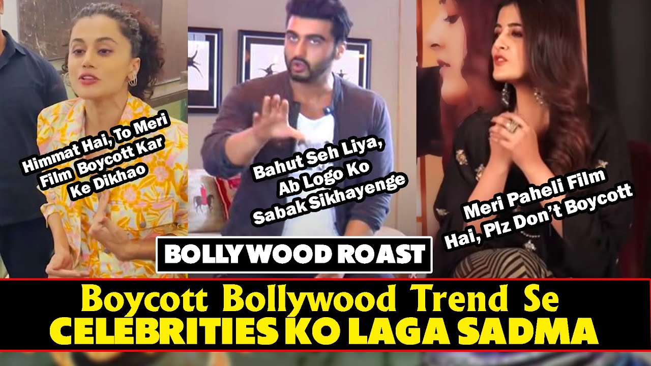 Celebrities Reaction On Boycott Bollywood Trend Roast | Bollywood Roast | Boycott Bollywood | Twibro