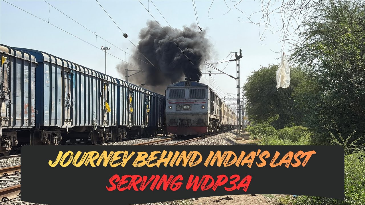 Journey behind the Last serving WDP3A of Indian Railways || Bhatinda-Abohar Jn ||| Part-2