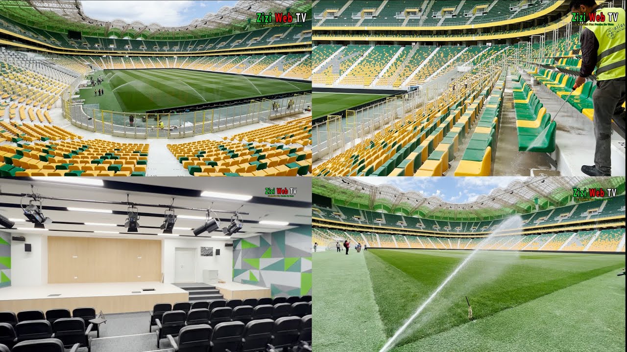 JSK – Vidéo HD Du Stade 50000 Places De Tizi-Ouzou Avec De Nouveaux Détails …