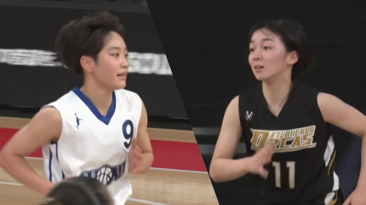 【ゲームを支配する攻撃型PG対決！】田嶋優希奈(昭和学院 #9) vs 福原葵(高知中央 #11) (2021.12.23 ウインターカップ2021│女子1回戦)