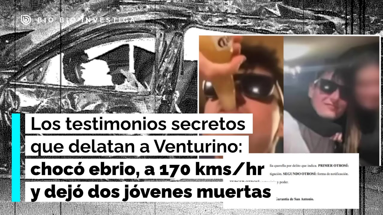 Testimonios secretos delatan a Venturino: chocó ebrio, a 170 kms/hr y dejó dos jóvenes muertas