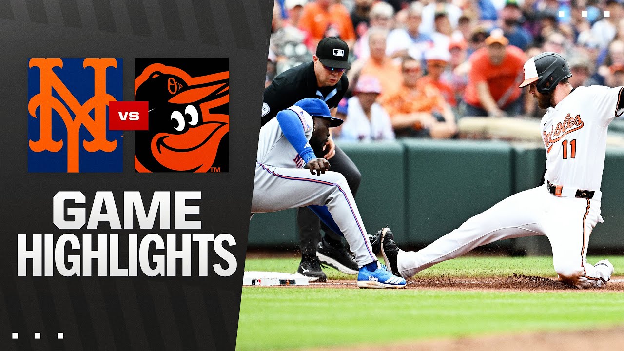Mets vs. Orioles Game 1 Highlights (7/10/25) | MLB Highlights