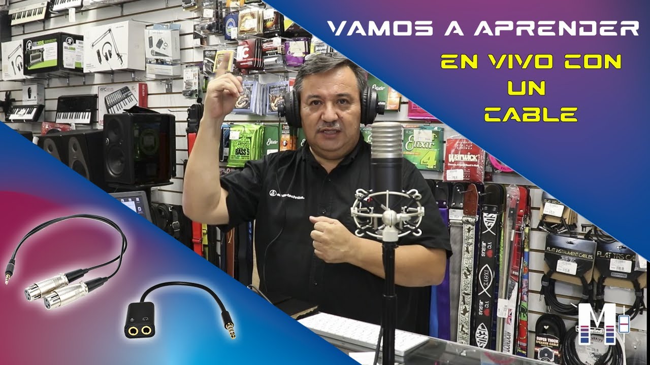 Transmisi&oacute;n en VIVO con un CABLE Y UN ADAPTADOR 😎🤳👌