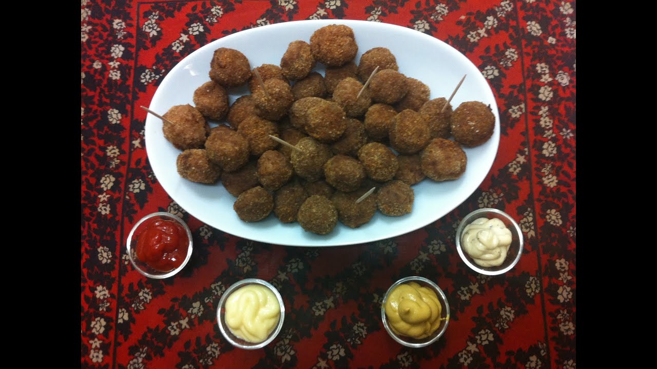 Receta: Albondiguitas de carne para aperitivo - La Cocinadera