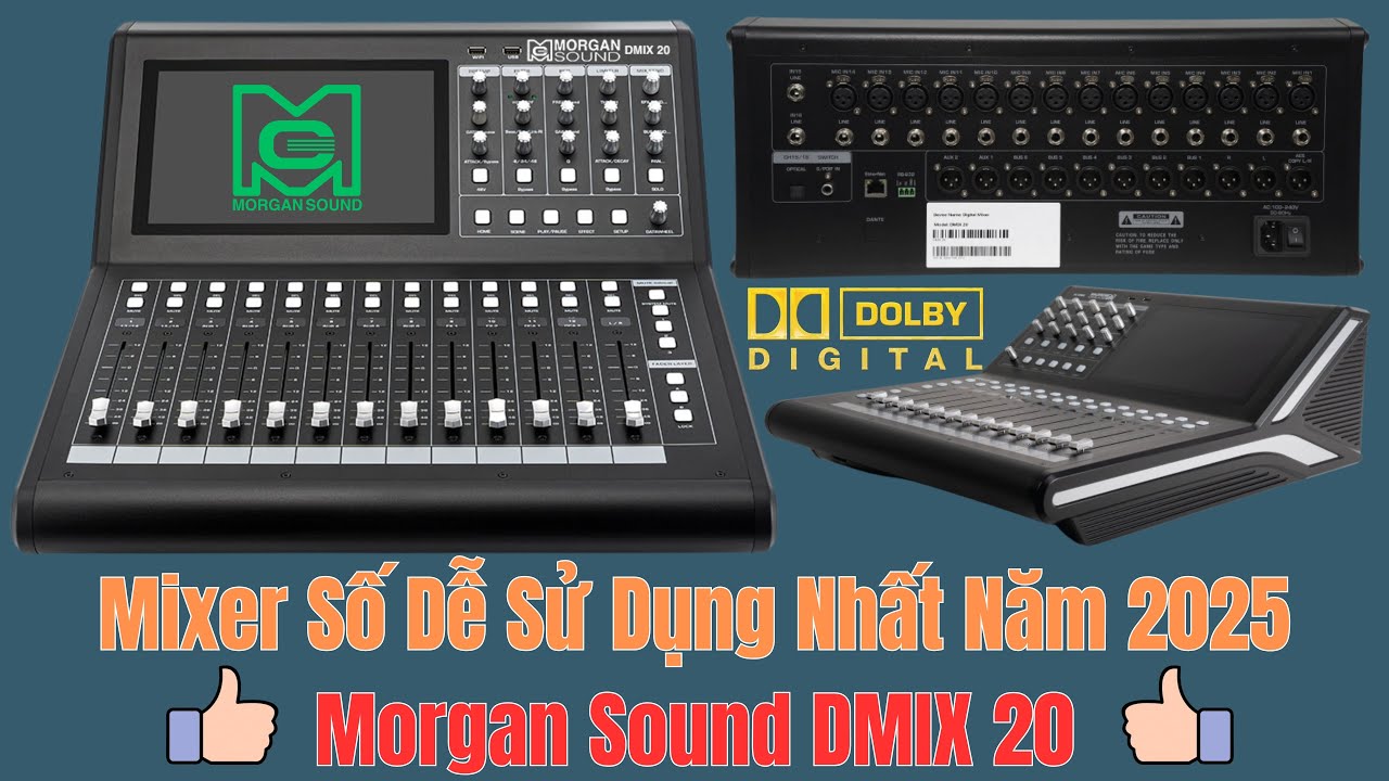 Mở Hộp Mixer Morgan Sound DMIX 20 Đỉnh Cao C&ocirc;ng Nghệ 5.0 Ng&agrave;y 11/01/2025