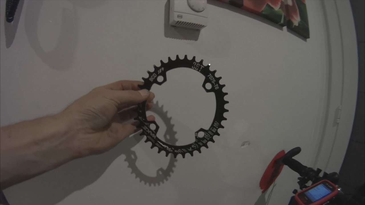 Plato Oval 34T MTB primeras impresiones