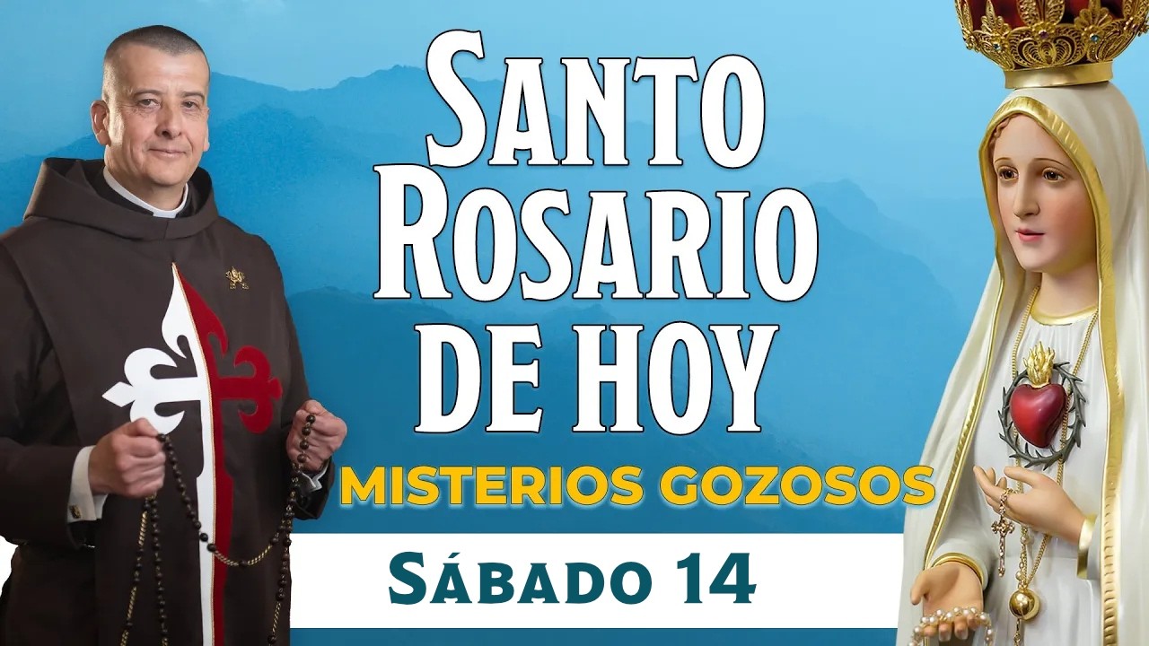 Santo Rosario de Hoy Sábado 14 de Febrero 2026🌹I Misterios Gozosos #rosariohoy