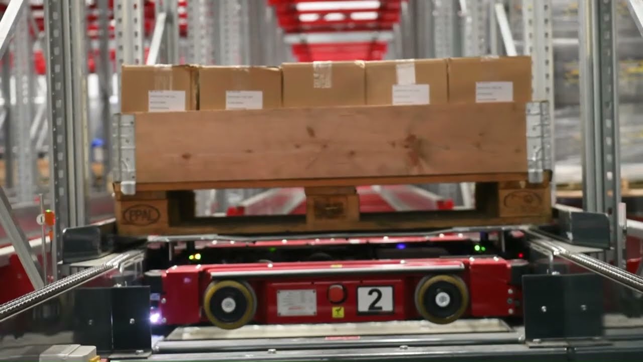 Moffett Automated Storage sysem at IFM Ltd