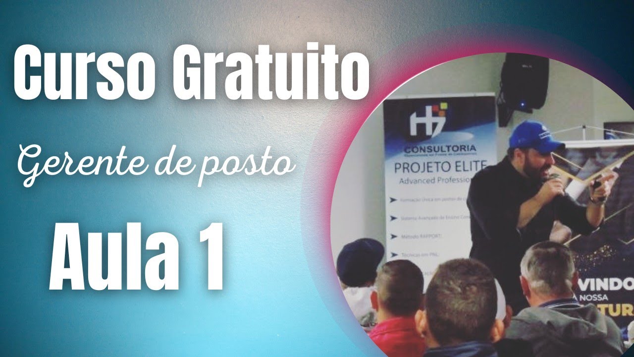 Curso Gratuito Gerente de Posto de Combustíveis #cursoonline #cursos #postodegasolina #h7consultoria