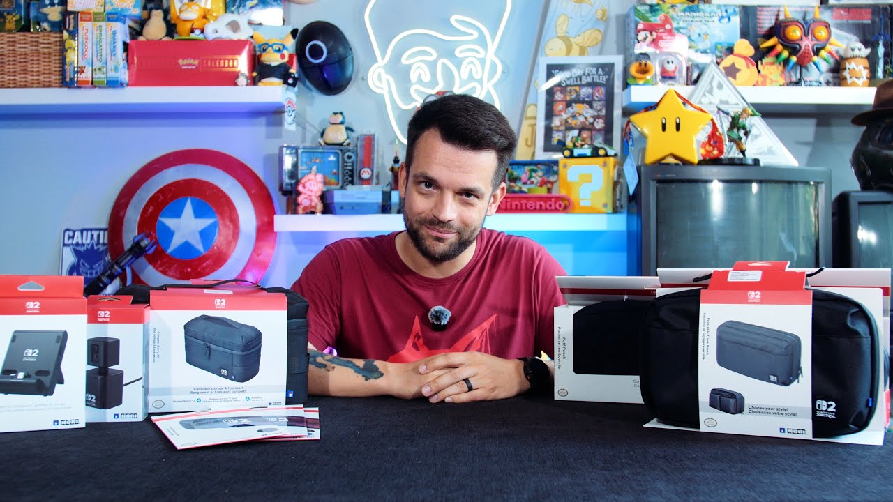 Akcesoria do Nintendo Switch 2 - Pokrowce, folie i stand od Hori