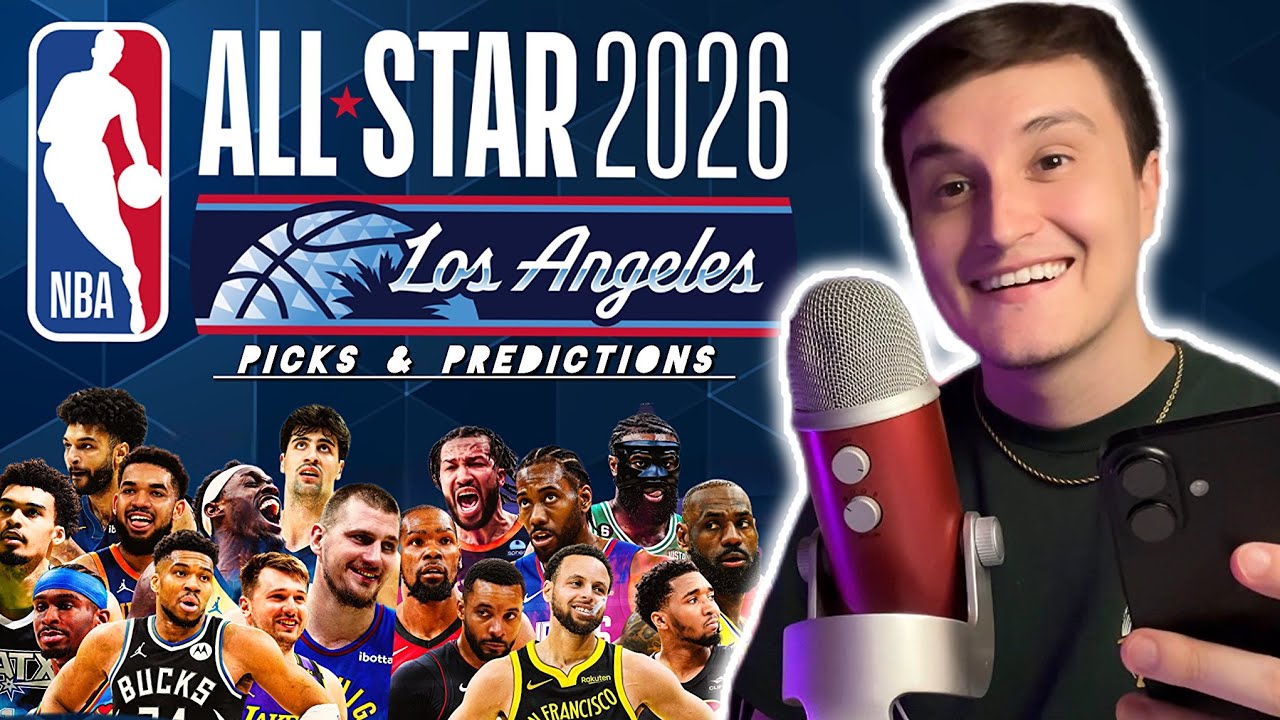 ASMR | 2026 NBA All-Star Game Picks & Predictions 🏀 (whisper ramble)