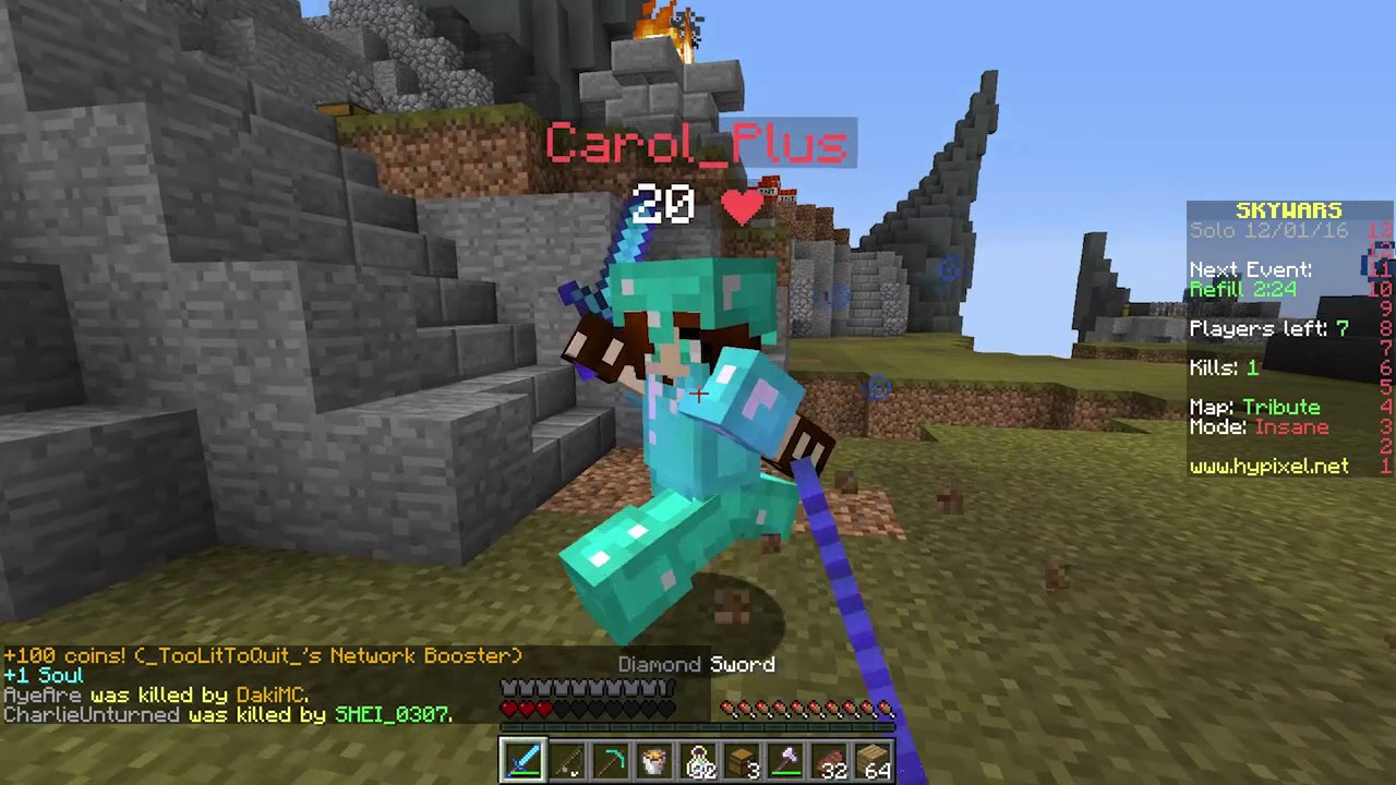 Minecraft Sky Wars - Epizoda 19 - Aktivnost