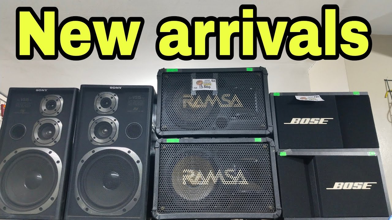 Japan surplus new arrivals speaker amplifier. May.21 2025  Ns 1000 Yamaha Ramsa Bose