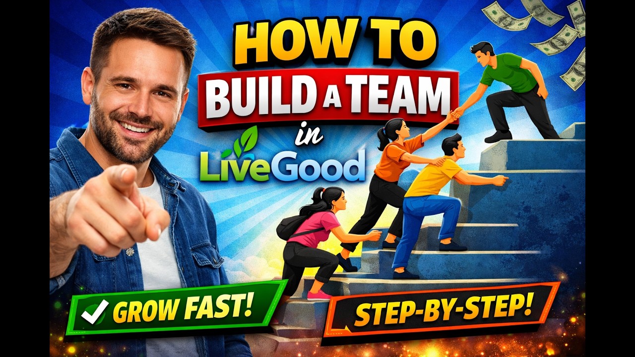 Step-by-Step Guide to Building a LiveGood Team