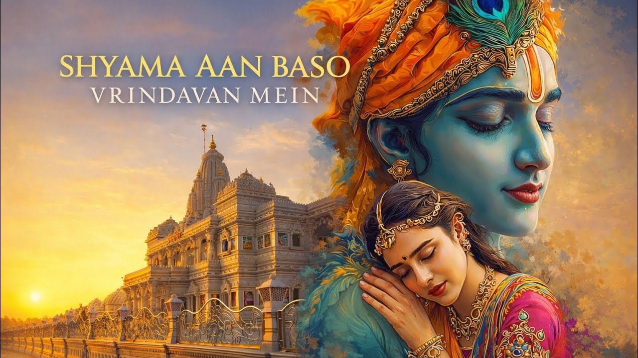 SHYAMA AAN BASO VRINDAVAN MEIN RADHA KRISHNA || SIMPAL KHAREL NEW SONG 2026 || BHAKTI SONG