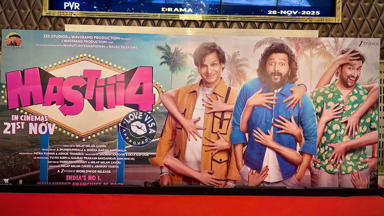 Masti 4 Premiere Experience | Bollywood Stars, Food, Comedy & Non-Stop Masti!