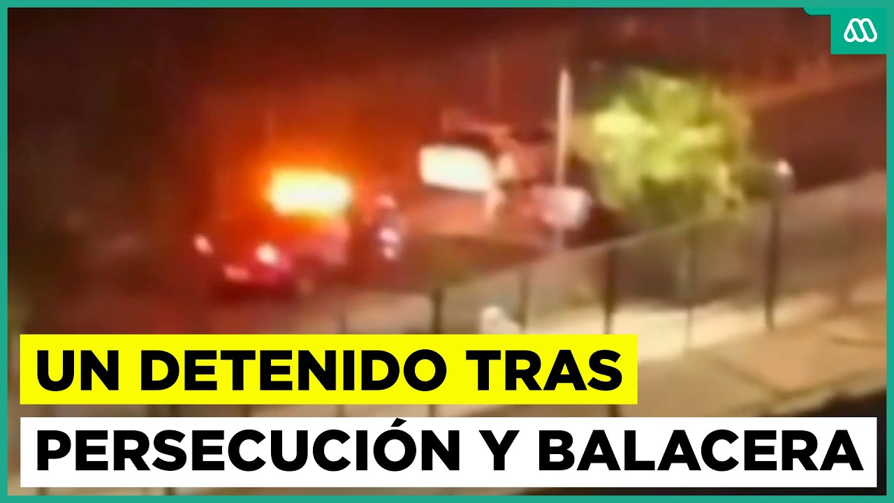 Vecinos alertaron robo en Cerrillos que terminó con persecución y balacera: un detenido