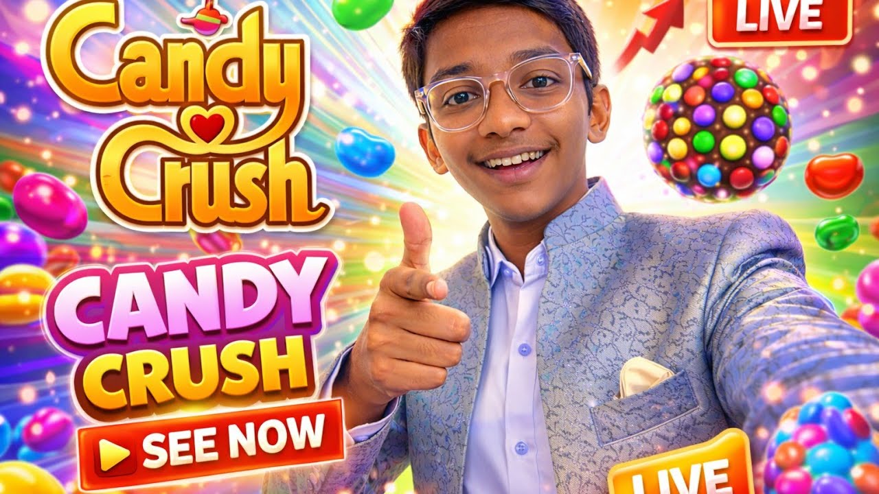 🤯 Candy Crush Live Challenge by Priyansh | Level 291 Se Shuruat! 🔥 [1 hr]